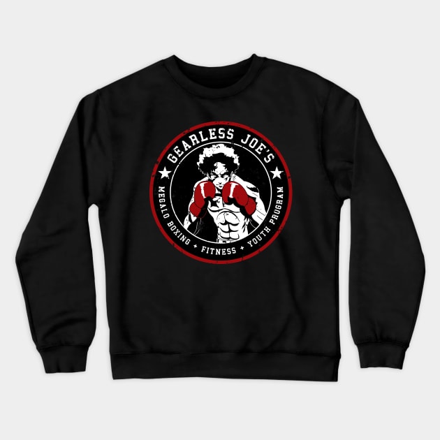 Gearless Joe's Gym Crewneck Sweatshirt by CCDesign